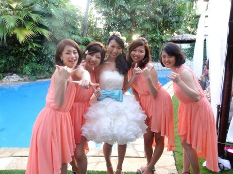 Hawaii!大好きな親友が結婚しました！ブライズメイドー！